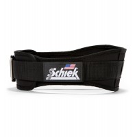 Пояс для фитнеса тканевый Schiek 2004 black